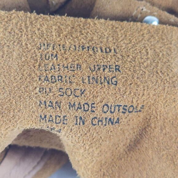 Steve Madden Steven Women’s Jiffie US 10M Chestnut Suede Heel Harness Boots - Picture 10 of 10